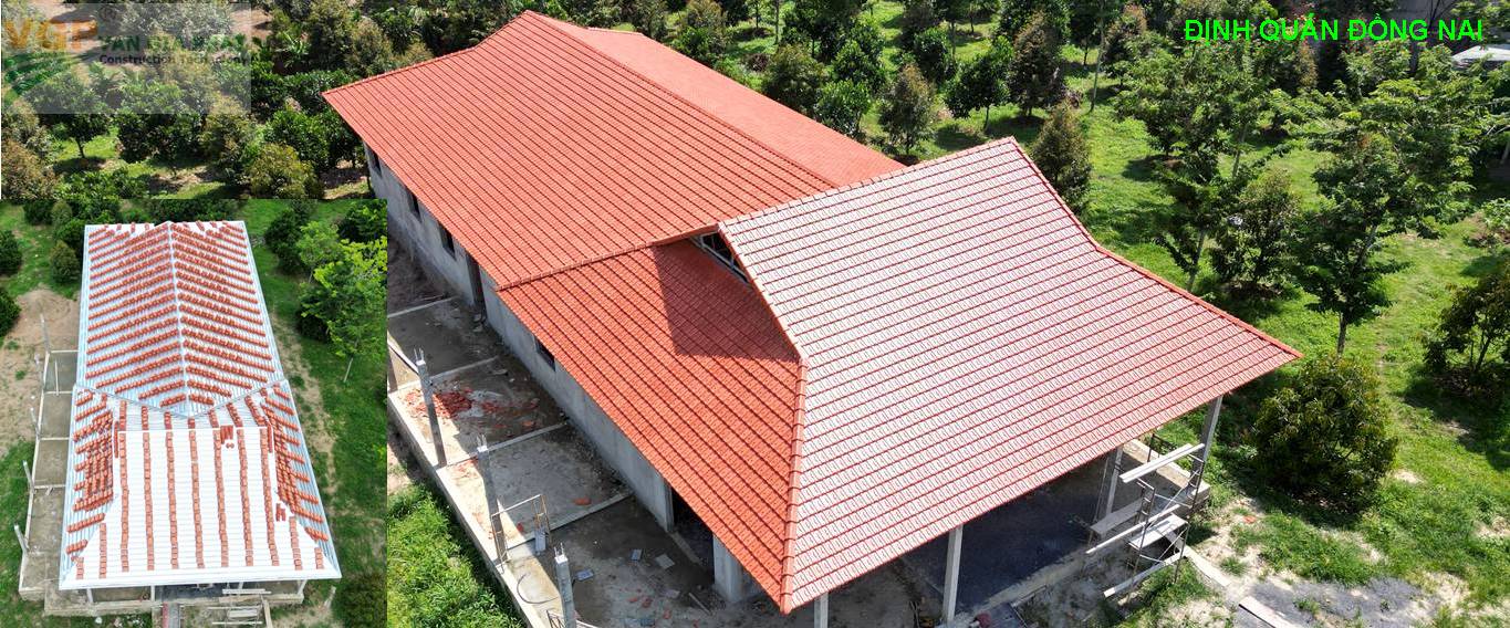 THI CÔNG MÁI NGÓI ĐỊNH QUÁN - ĐỒNG NAI