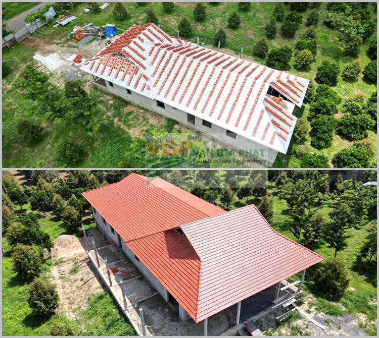 THI CÔNG MÁI NGÓI ĐỊNH QUÁN - ĐỒNG NAI